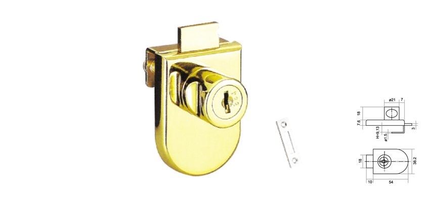 Small Glass Lock